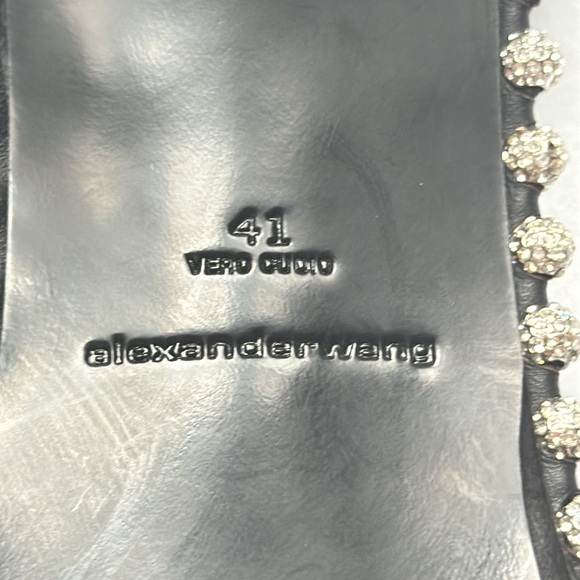 Alexander Wang Stud Clear Sandals size 41 (US 11) - Picture 9 of 10